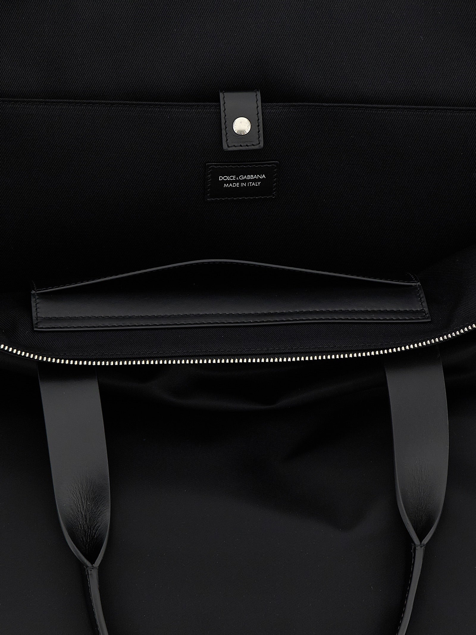 DOLCE &amp; GABBANA - DOLCE &amp; GABBANA - Big logo patch shopping bag - Men’s Bags