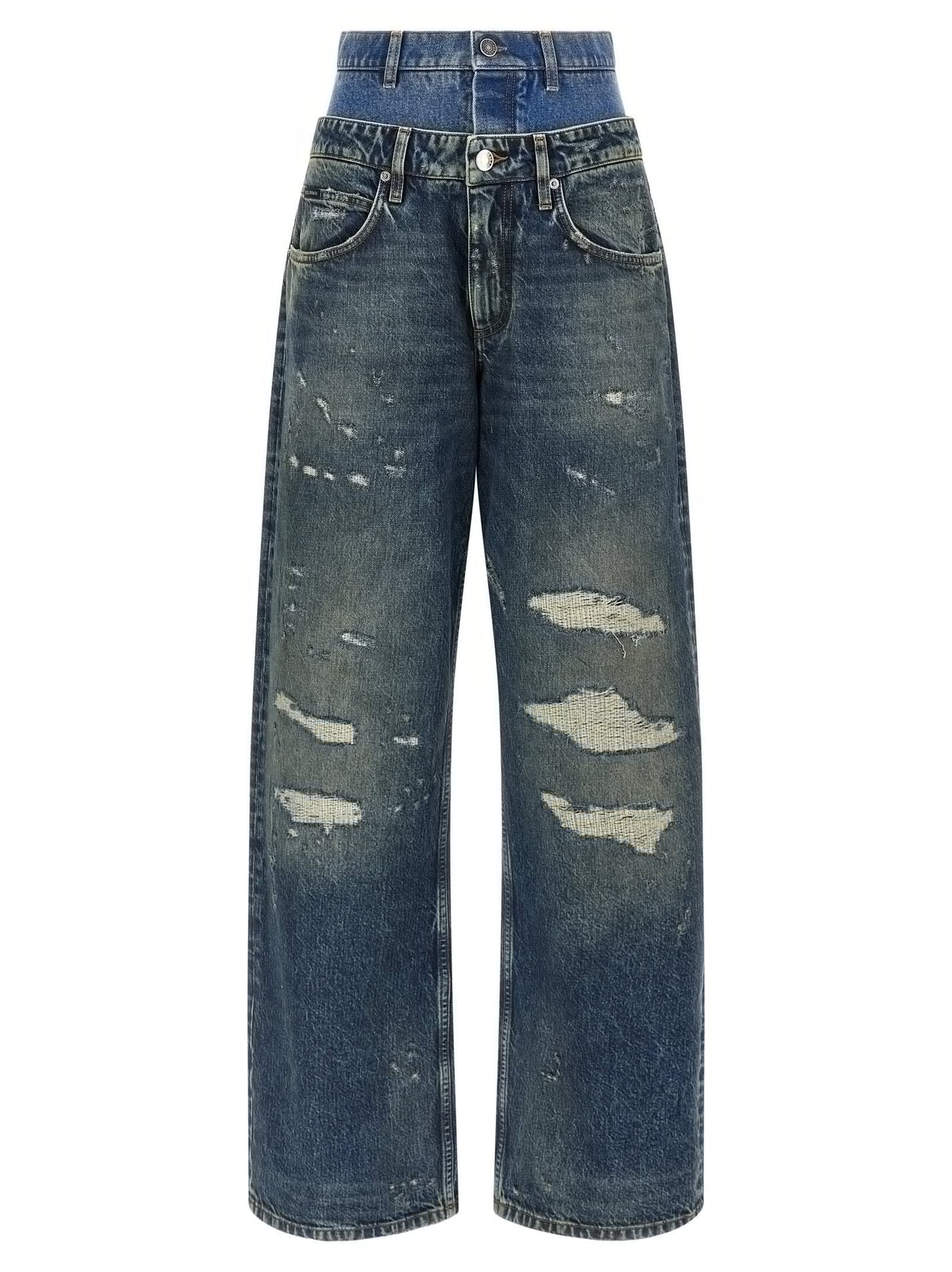 DOLCE &amp; GABBANA - DOLCE &amp; GABBANA - Double layer jeans - Women’s Bottoms
