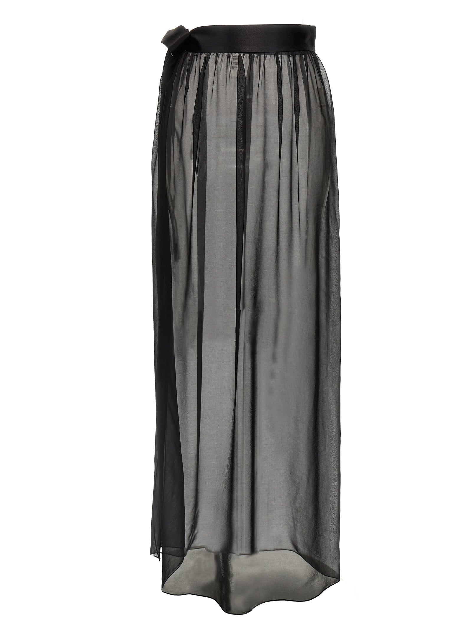 DOLCE &amp; GABBANA - DOLCE &amp; GABBANA - Chiffon long skirt - Women’s Bottoms