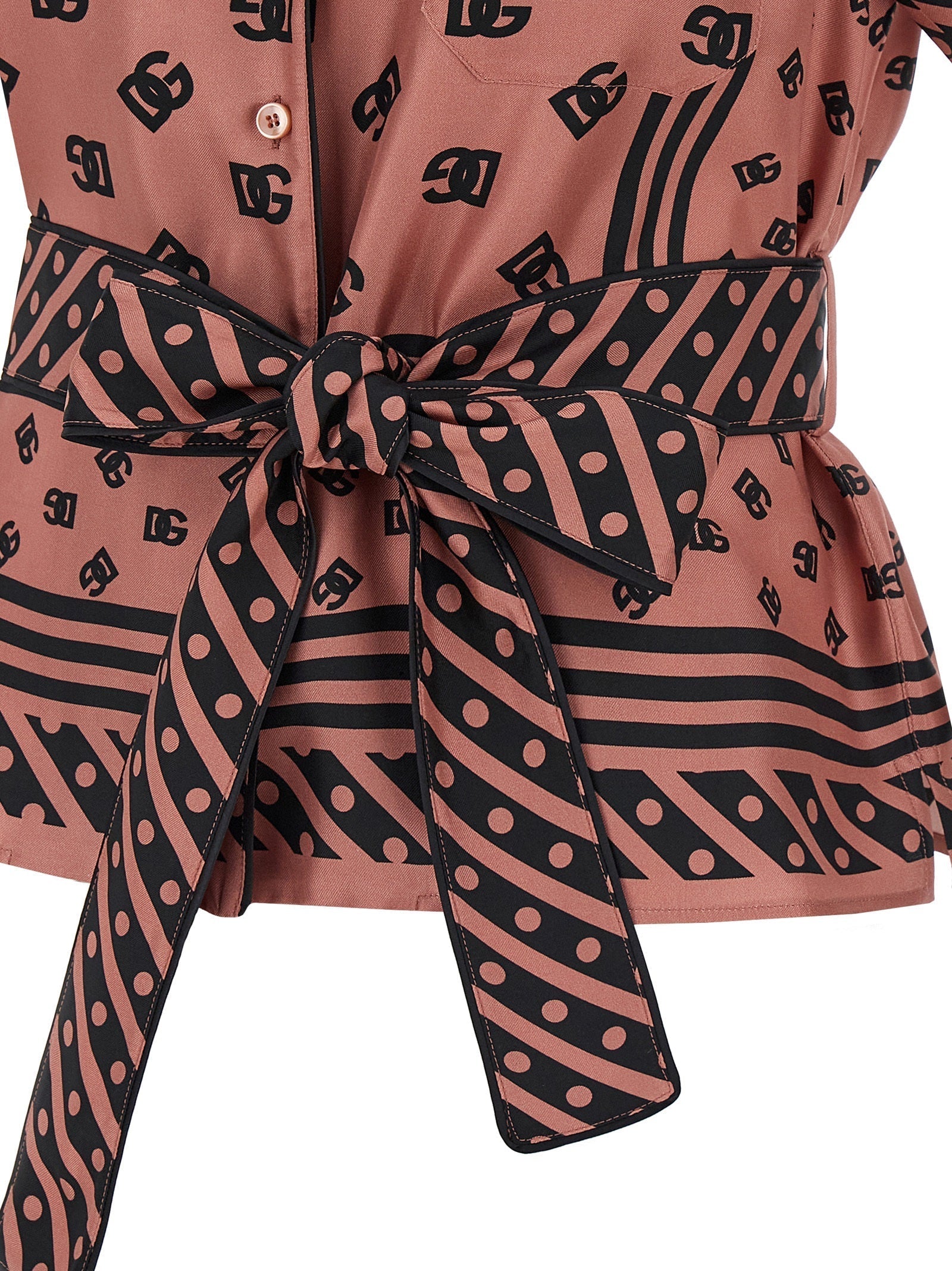 DOLCE &amp; GABBANA - DOLCE &amp; GABBANA - Silk shirt - Women’s Tops