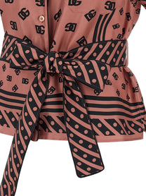DOLCE &amp; GABBANA - DOLCE &amp; GABBANA - Silk shirt - Women’s Tops