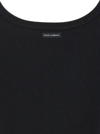 DOLCE &amp; GABBANA - DOLCE &amp; GABBANA - Ribbed tank top - Women’s Tops