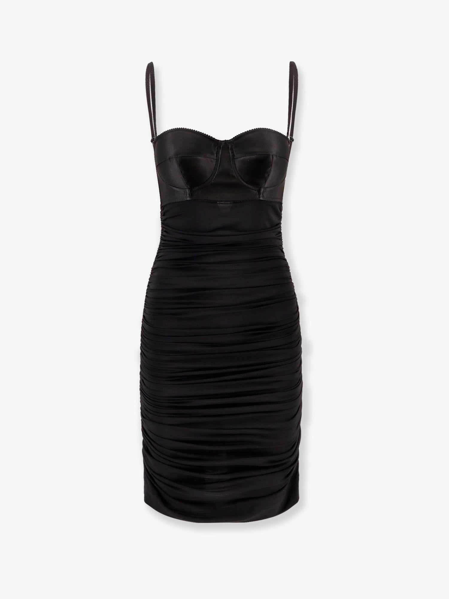 Dolce &amp; Gabbana - Dolce &amp; Gabbana Viscose Blend Dress With Bra Detail - Women’s Clothing