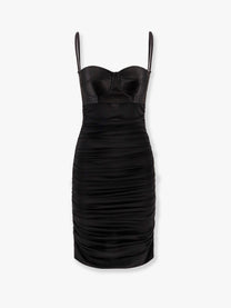 Dolce &amp; Gabbana - Dolce &amp; Gabbana Viscose Blend Dress With Bra Detail - Women’s Clothing