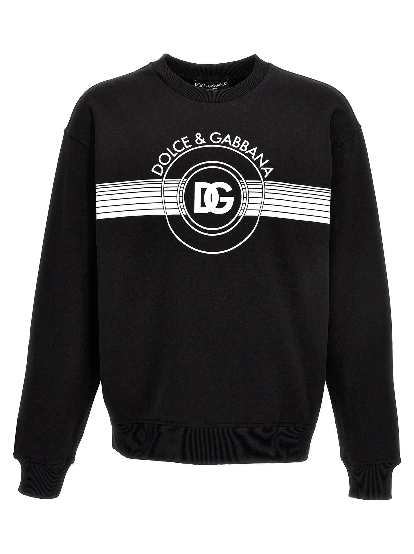 DOLCE &amp; GABBANA - DOLCE &amp; GABBANA - Logo print sweatshirt - Men’s Sweatshirts