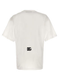 DOLCE &amp; GABBANA - DOLCE &amp; GABBANA - Logo T-shirt - Men’s Tops