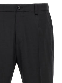 DOLCE &amp; GABBANA - DOLCE &amp; GABBANA - Logo embroidery pants - Men’s Pants