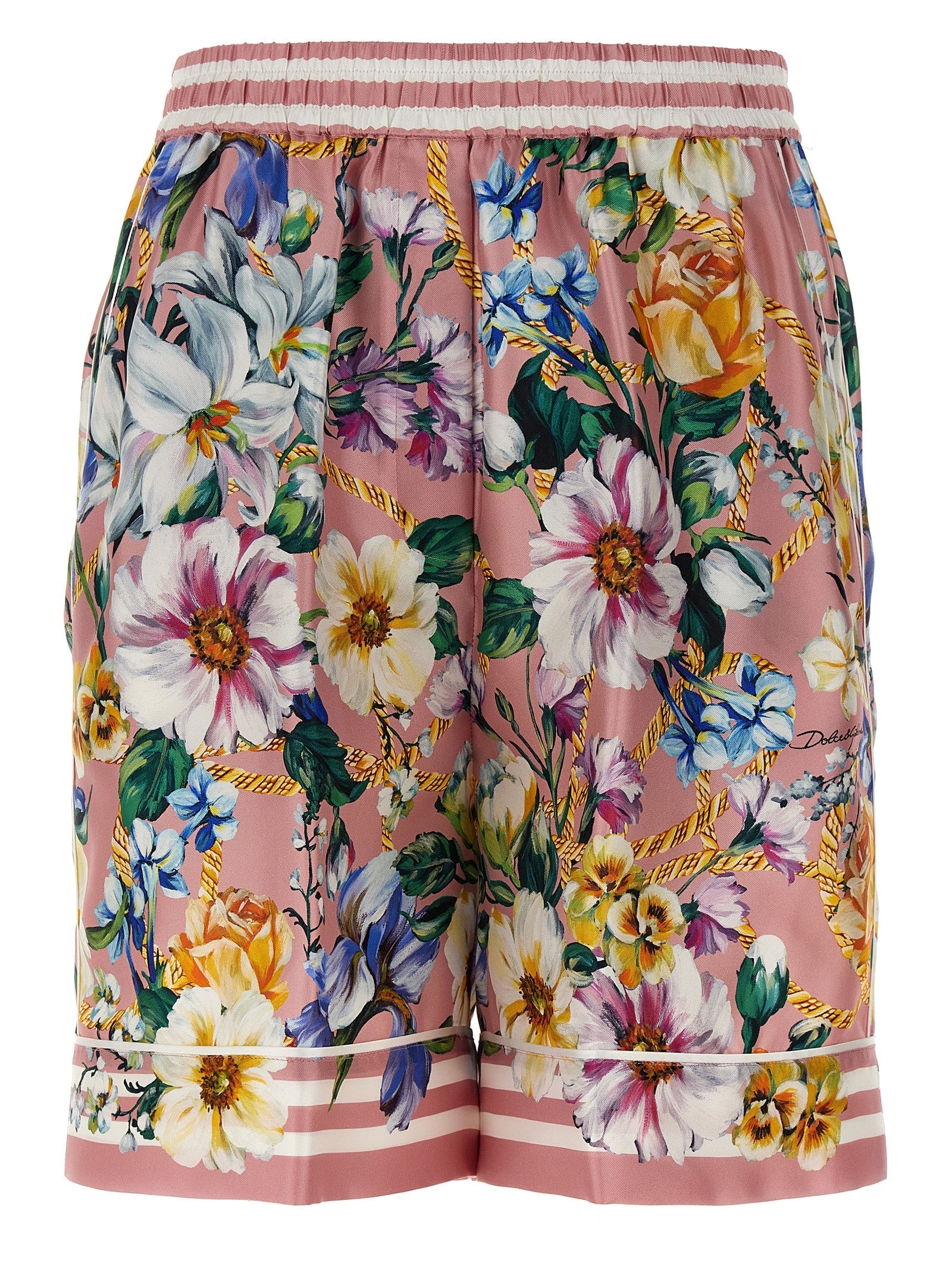 DOLCE &amp; GABBANA - DOLCE &amp; GABBANA - Floral bermuda shorts - Women’s Clothing