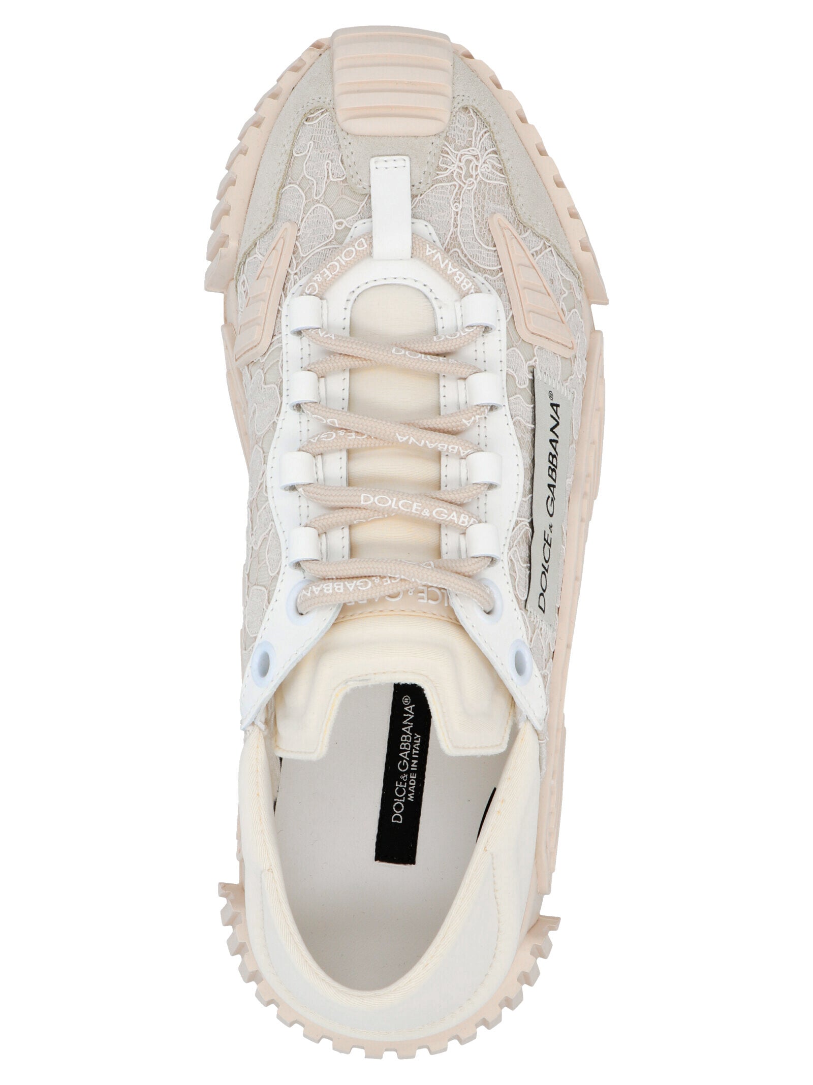 DOLCE &amp; GABBANA - DOLCE &amp; GABBANA - Lace sneakers - Women’s Shoes