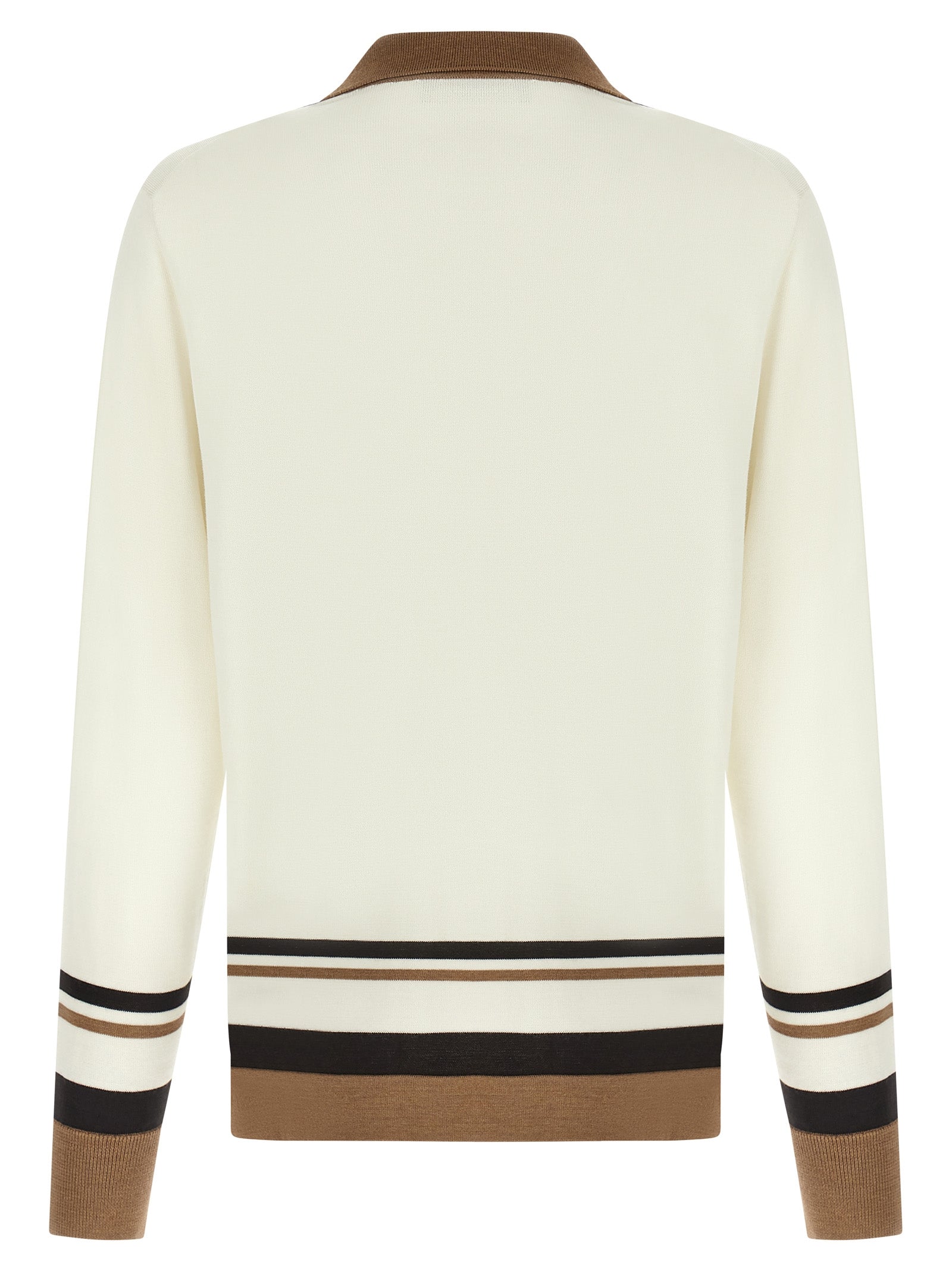 DOLCE &amp; GABBANA - DOLCE &amp; GABBANA - Logo embroidery cardigan - Men’s Knitwear