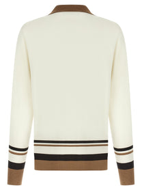 DOLCE &amp; GABBANA - DOLCE &amp; GABBANA - Logo embroidery cardigan - Men’s Knitwear