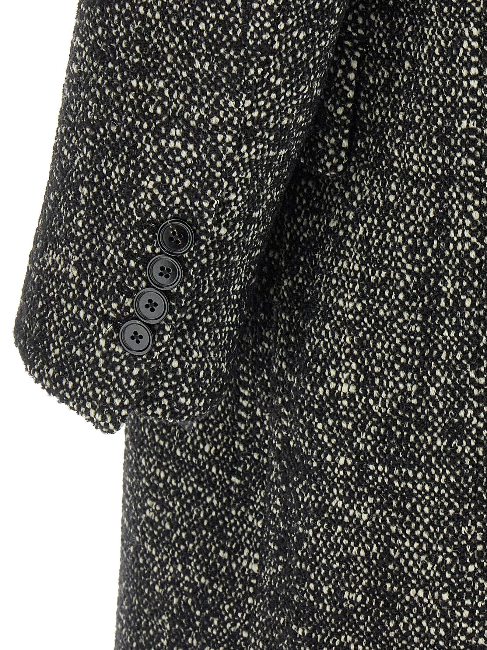 DOLCE &amp; GABBANA - DOLCE &amp; GABBANA - Bouclé wool coat - Men’s Outerwear
