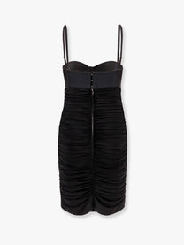 Dolce &amp; Gabbana - Dolce &amp; Gabbana Viscose Blend Dress With Bra Detail - Women’s Clothing