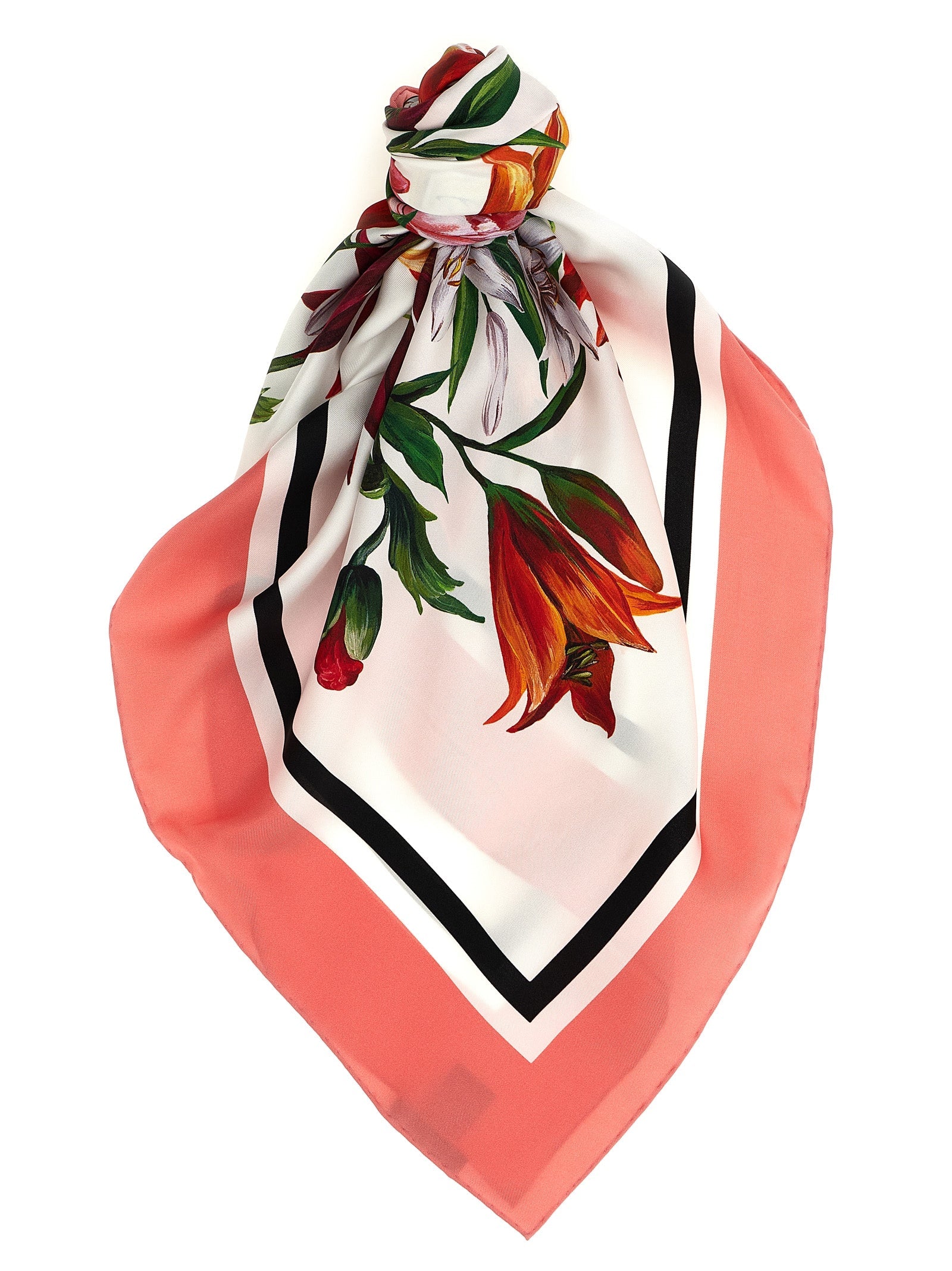 DOLCE &amp; GABBANA - DOLCE &amp; GABBANA - Floral print scarf - Women’s Accessories