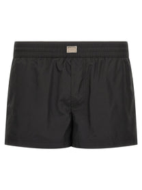 DOLCE &amp; GABBANA - DOLCE &amp; GABBANA - Logo swimsuit - Men’s Clothing