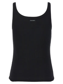 DOLCE &amp; GABBANA - DOLCE &amp; GABBANA - Ribbed tank top - Women’s Tops