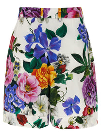 DOLCE &amp; GABBANA - DOLCE &amp; GABBANA - ’Bouquet’ bermuda shorts - Women’s Clothing