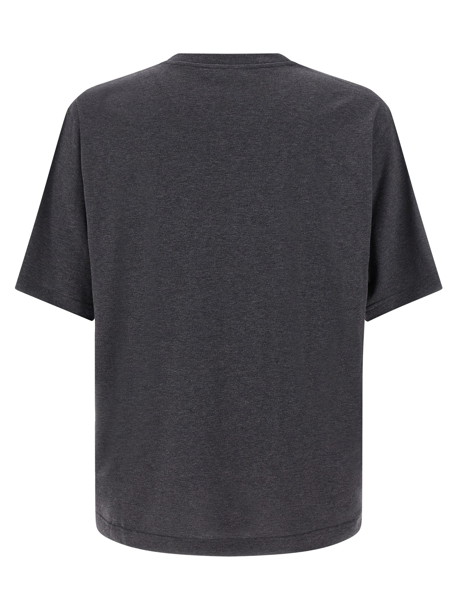 DOLCE &amp; GABBANA - DOLCE &amp; GABBANA - Flocked print T-shirt - Men’s Tops