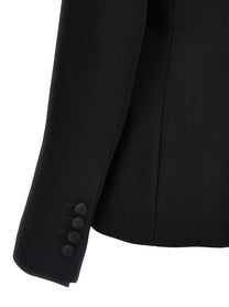 DOLCE &amp; GABBANA - DOLCE &amp; GABBANA - ’Dolce’ tuxedo blazer - Women’s Clothing