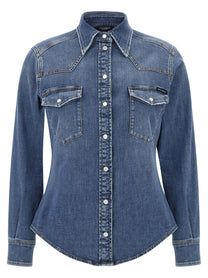 DOLCE &amp; GABBANA - DOLCE &amp; GABBANA - Denim shirt - Women’s Tops