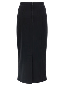 DOLCE &amp; GABBANA - DOLCE &amp; GABBANA - Wool sheath skirt - Women’s Bottoms