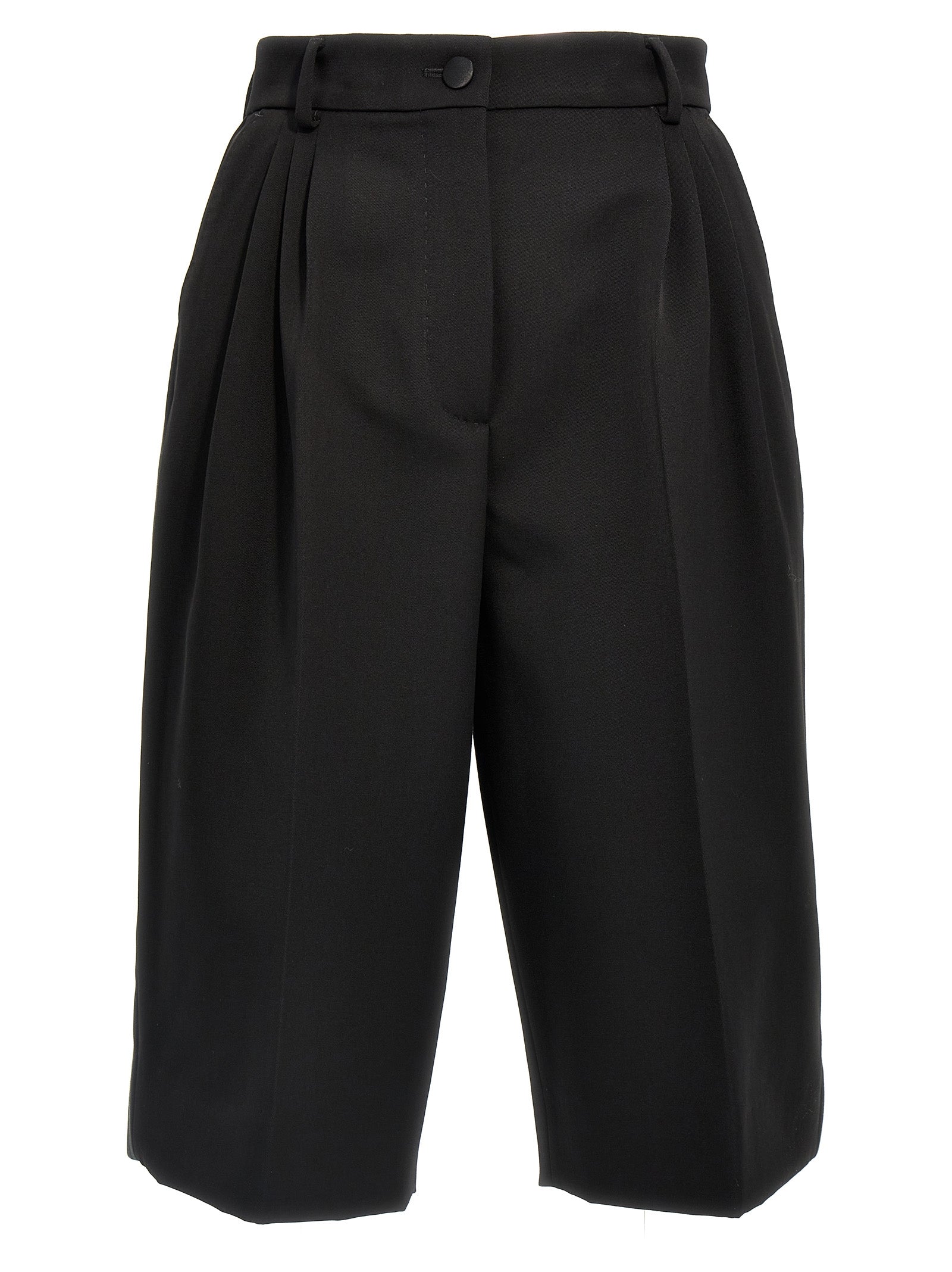 DOLCE &amp; GABBANA - DOLCE &amp; GABBANA - Tuxedo bermuda shorts - Women’s Bottoms