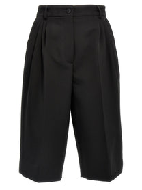 DOLCE &amp; GABBANA - DOLCE &amp; GABBANA - Tuxedo bermuda shorts - Women’s Bottoms