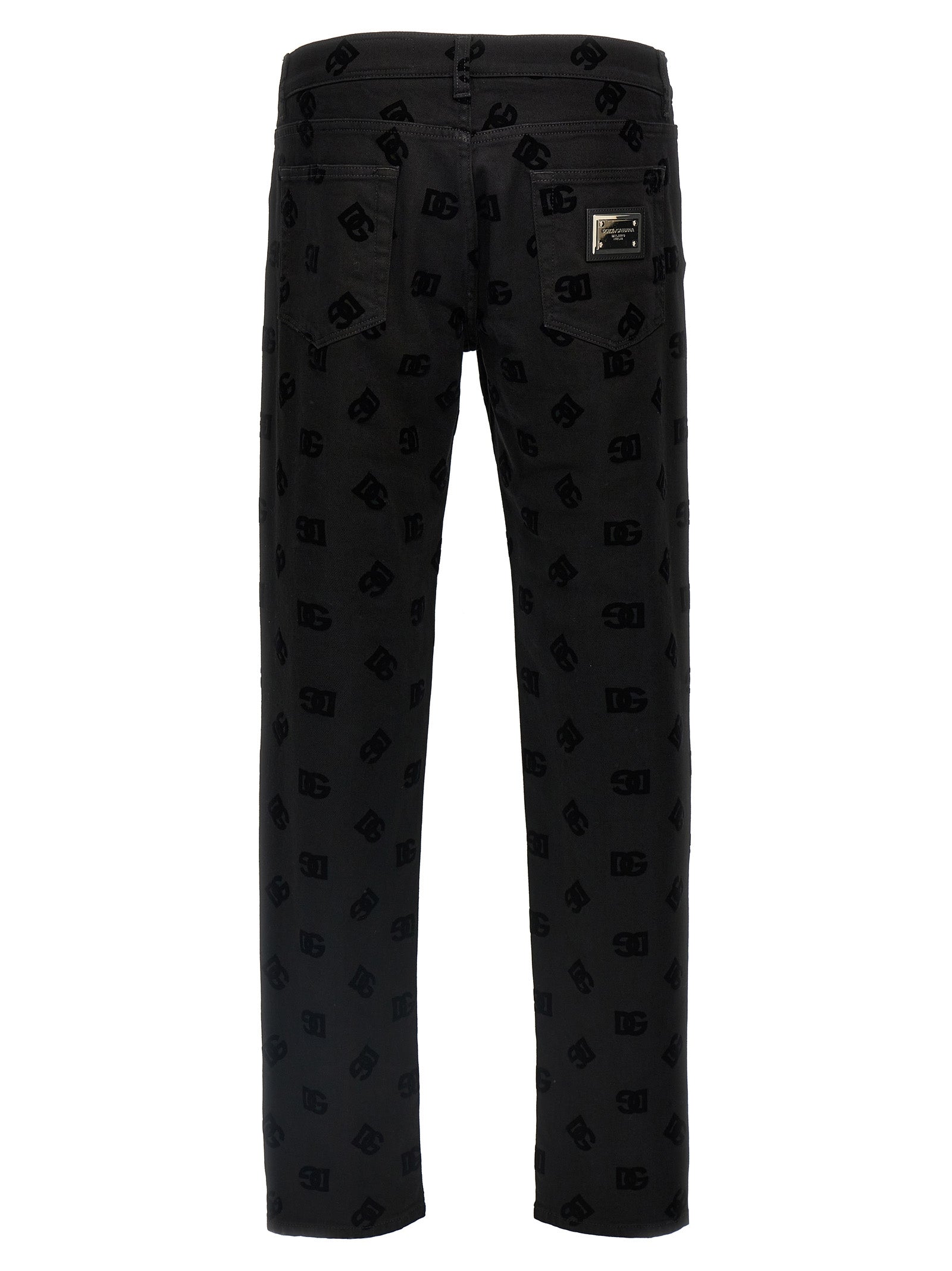 DOLCE &amp; GABBANA - DOLCE &amp; GABBANA - Logo jeans - Men’s Clothing
