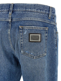 DOLCE &amp; GABBANA - DOLCE &amp; GABBANA - ’Private Wardrobe’ jeans - Men’s Clothing