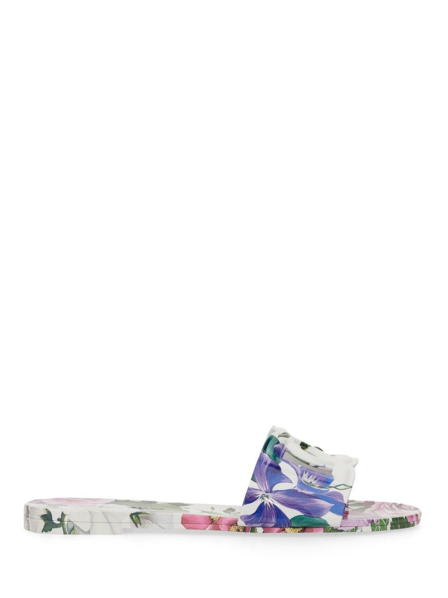 Dolce &amp; Gabbana - Slide Sandal - Home-&gt;Woman-&gt;FOOTWEAR-&gt;FLATS