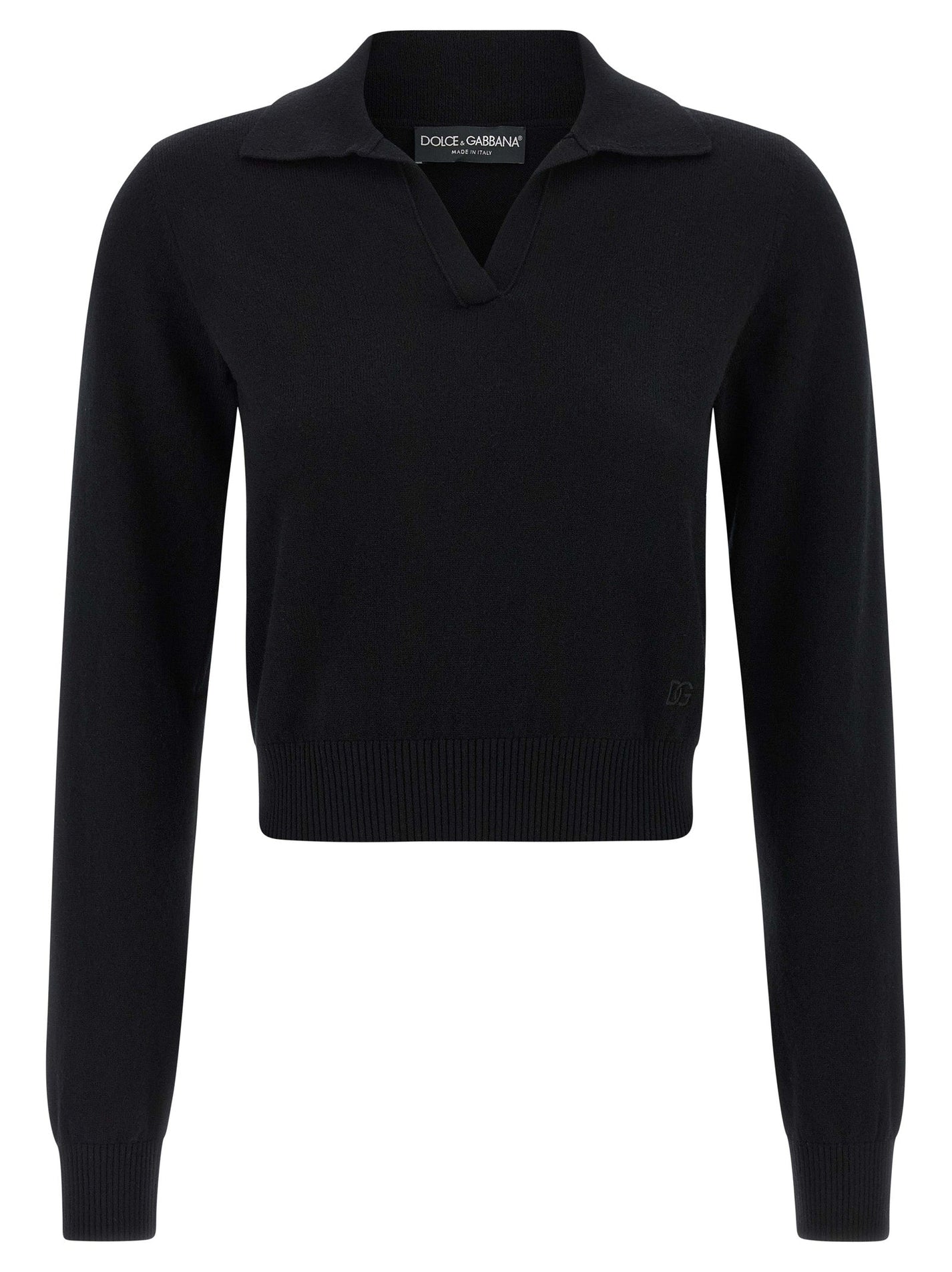 DOLCE &amp; GABBANA - DOLCE &amp; GABBANA - Polo jersey - Women’s Knitwear