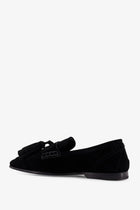 Dolce &amp; Gabbana Men's Ariosto Suede Loafers Black, view 3