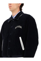 Dolce &amp; Gabbana Men's Corduroy Bomber Jacket Blue, view 4
