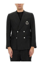 Dolce &amp; Gabbana Men's Double Breasted Jacket Black