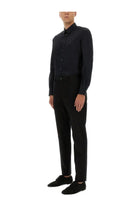 Dolce &amp; Gabbana Men's Gold Fit Cotton Shirt Black, view 2