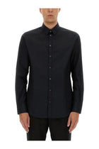 Dolce &amp; Gabbana Men's Gold Fit Cotton Shirt Black
