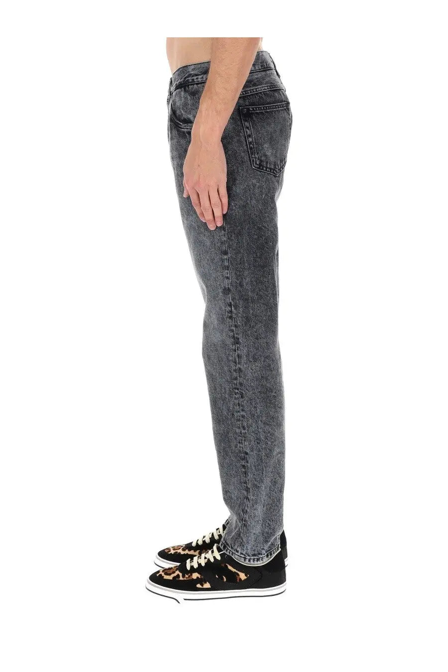 Dolce &amp; Gabbana Men's Jeans in Denim Black, view 4
