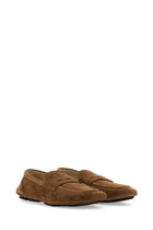 Dolce &amp; Gabbana Men's Leather Drivers Beige, view 2