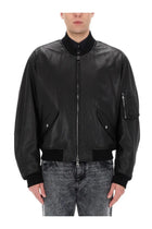 Dolce &amp; Gabbana Men's Leather Jacket Black, view 4