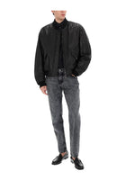 Dolce &amp; Gabbana Men's Leather Jacket Black, view 2