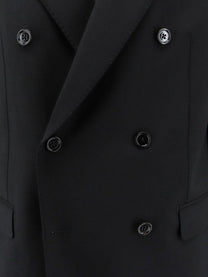 Dolce &amp; Gabbana Men's Martini Light Virgin Wool Suit Black, view 3