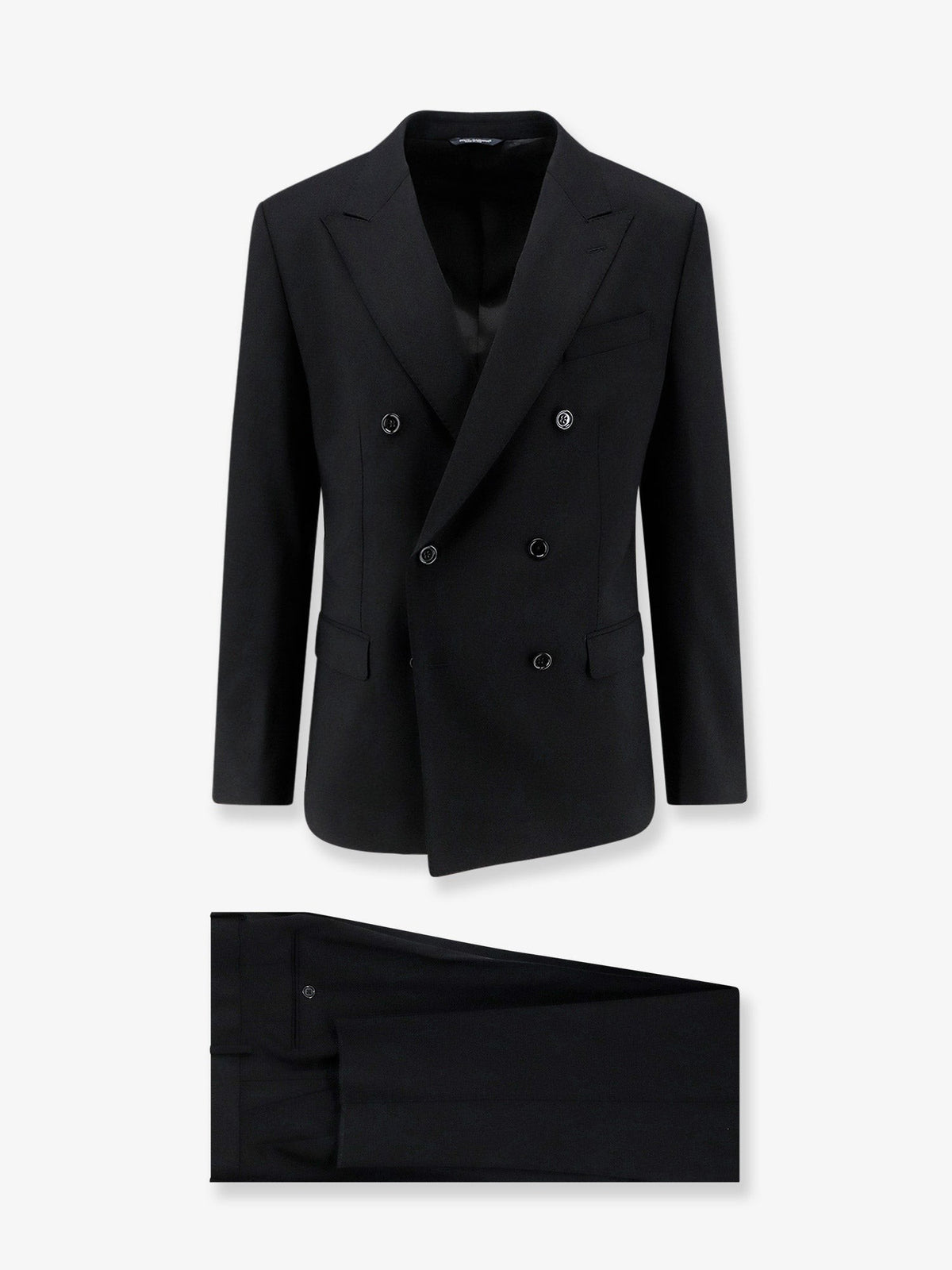 Dolce &amp; Gabbana Men's Martini Light Virgin Wool Suit Black