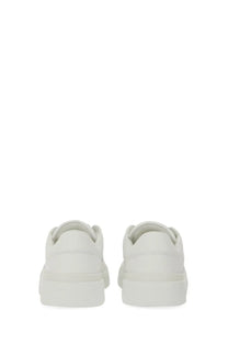Dolce &amp; Gabbana men’s new Roma sneaker white made of white leather with a chunky sole and minimalist design