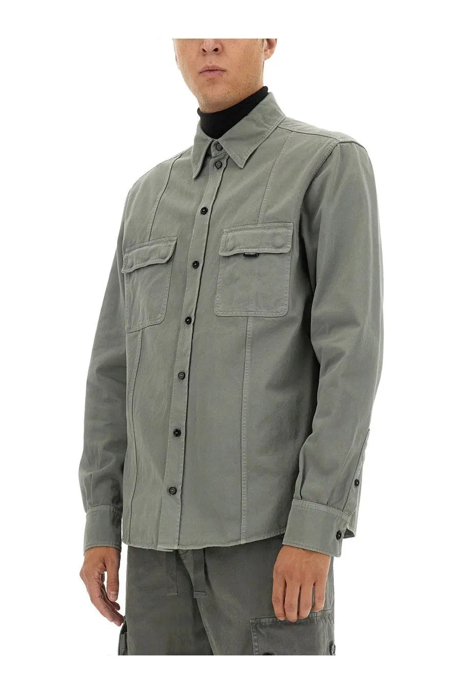 Dolce &amp; Gabbana Men's Over Shirt Grey, view 4
