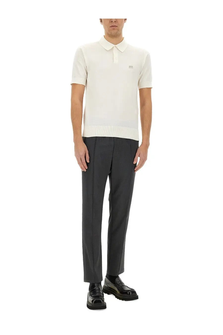 Dolce &amp; Gabbana Men's Polo White, view 2