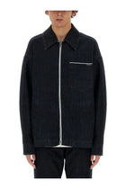 Dolce &amp; Gabbana Men's Selvedge Denim Blouson Blue