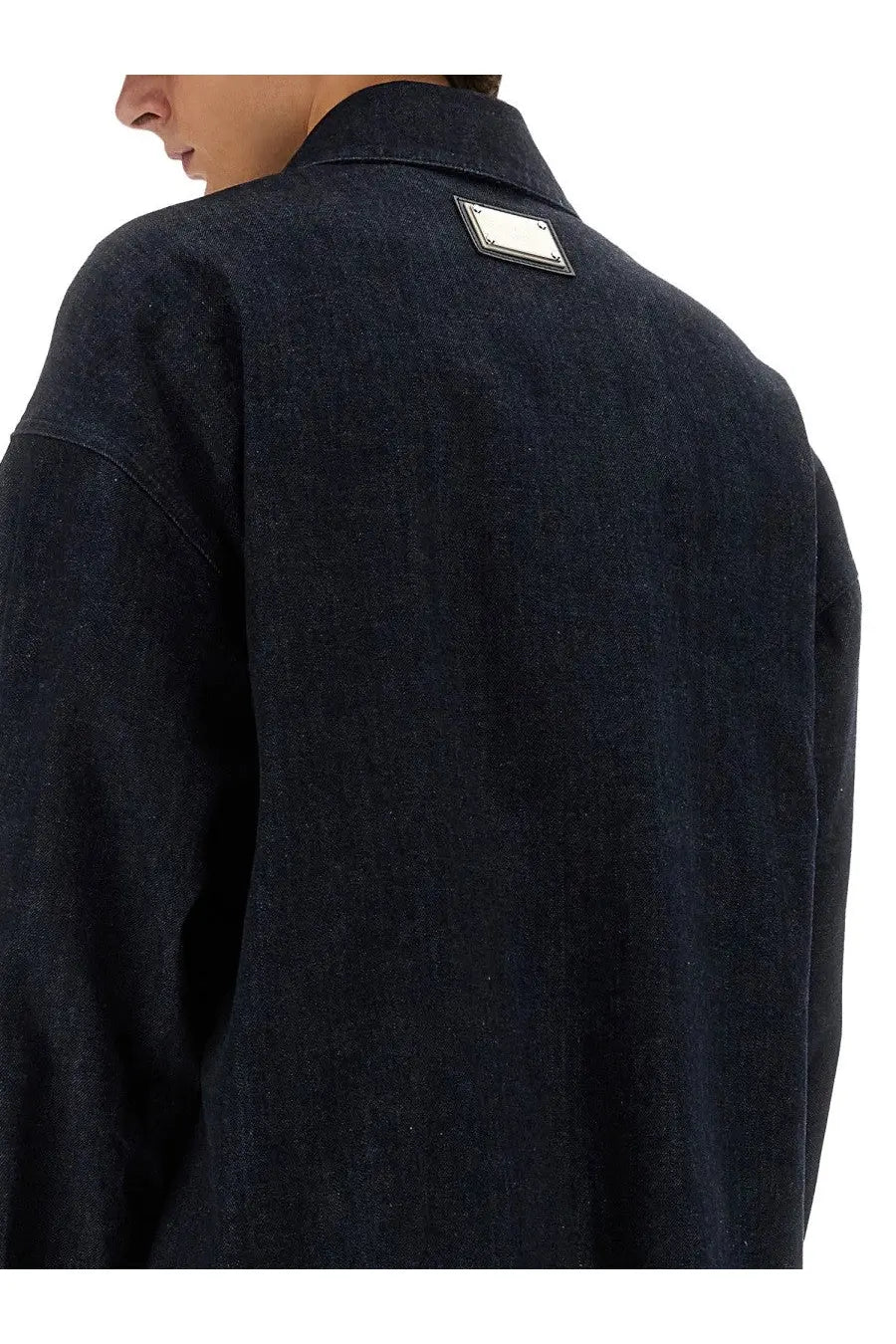 Dolce &amp; Gabbana Men's Selvedge Denim Blouson Blue, view 4