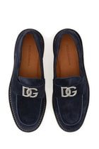 Dolce &amp; Gabbana Men's Suede Loafer Blue, view 6