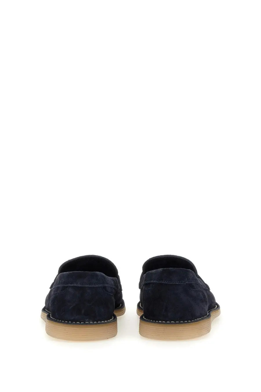 Dolce &amp; Gabbana Men's Suede Loafer Blue, view 3