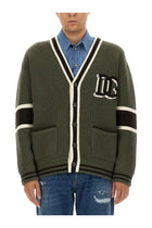Dolce &amp; Gabbana Men's Wool Cardigan Green